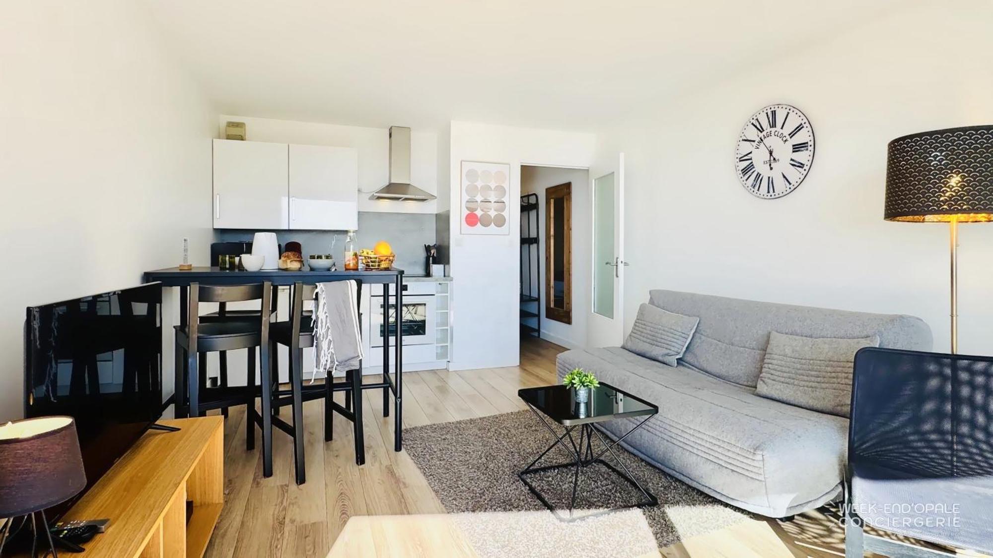 Appartement Vue Mer Au Pied De La Plage De Мерлимон-Плаж Экстерьер фото